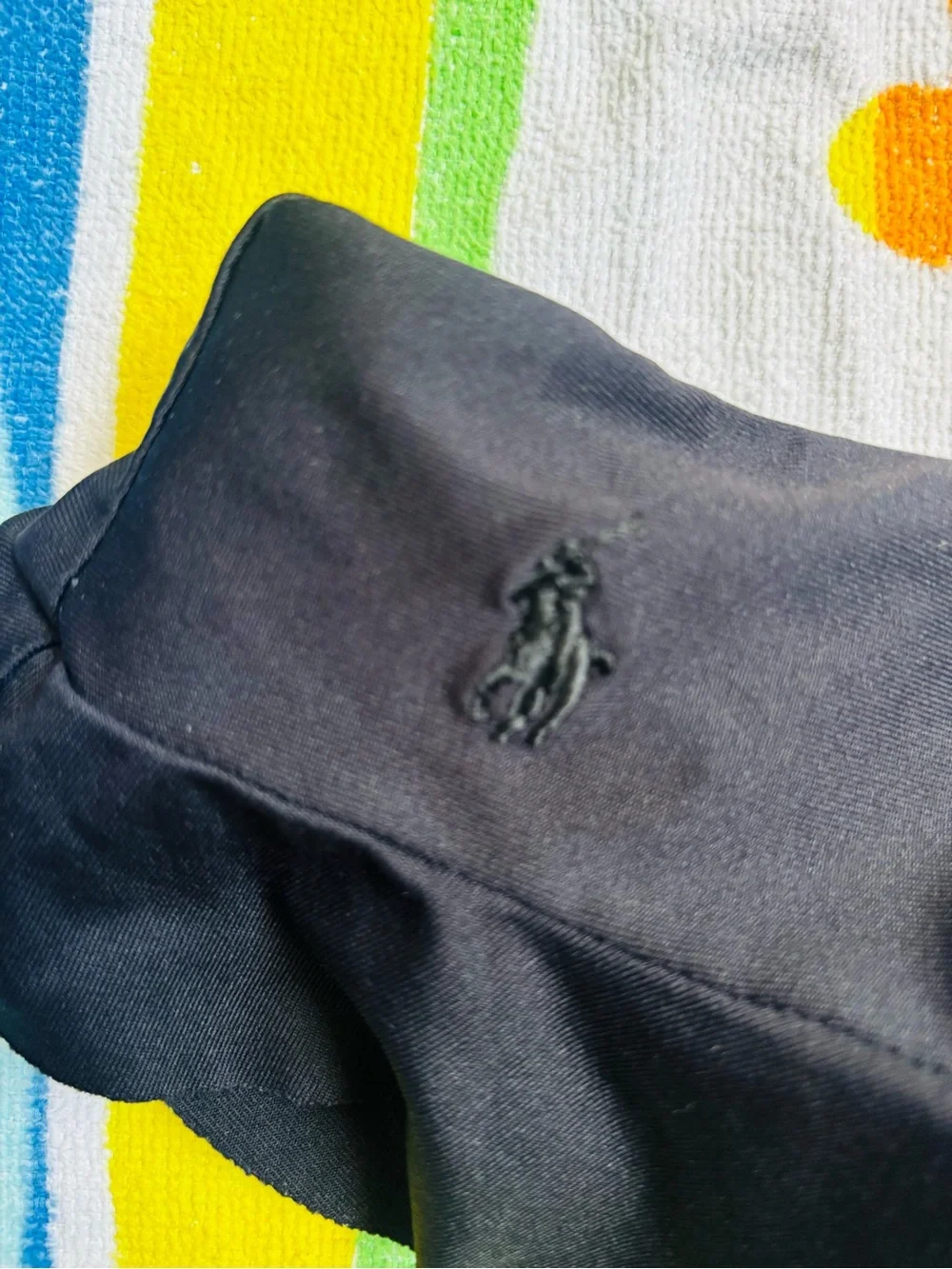 Ralph Lauren Black‎ Ruffle Bandeau Bikini Set Size M Read Description